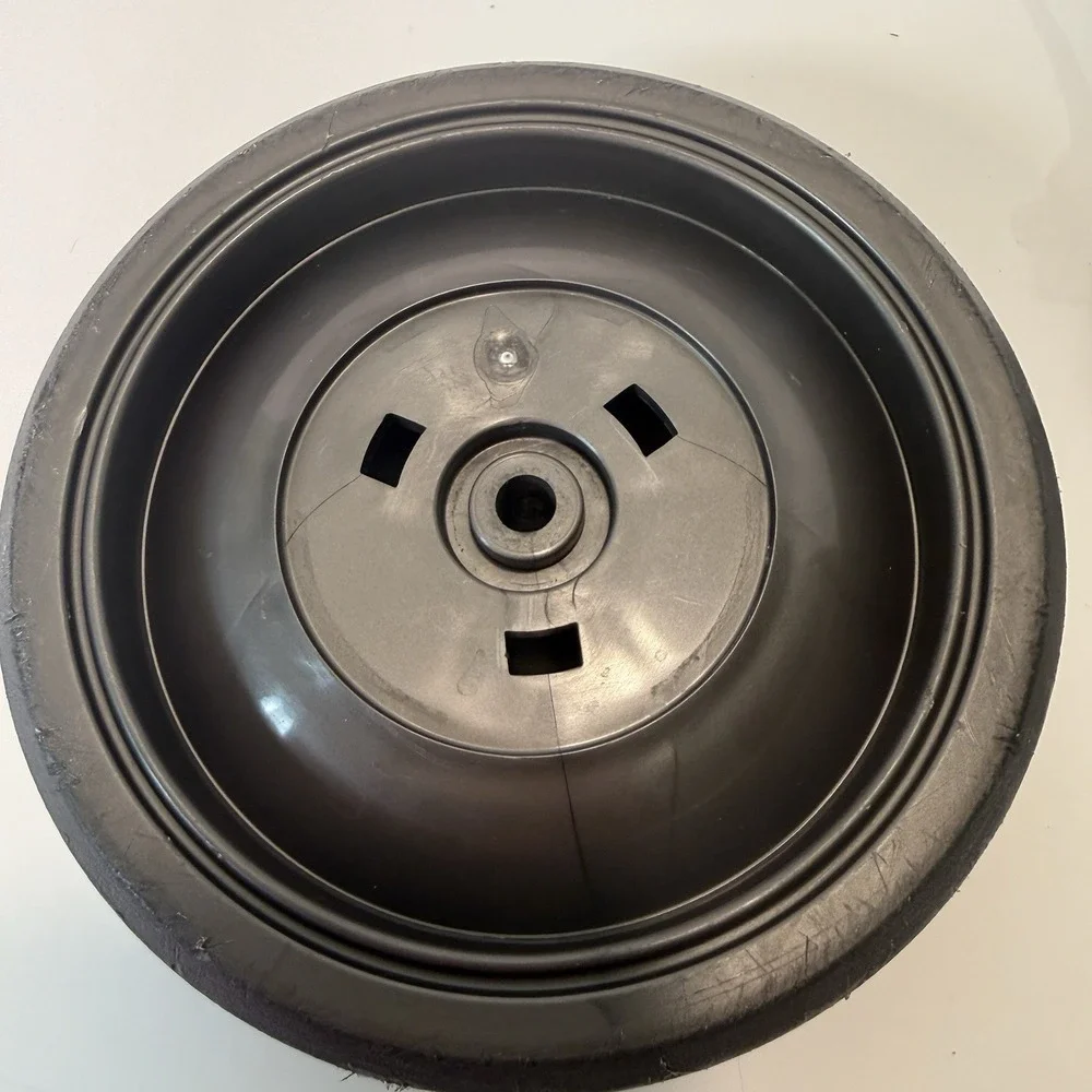 Dyson DC14 DC17 DC33 gray wheel replacement Part 04-2249‎ With Cap Pre-owned 2